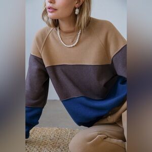 DONNI. Tri-Colour Sweatshirt